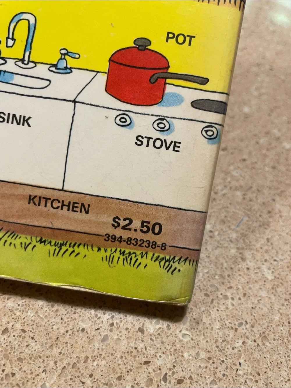 Richard Scarry Early Words Board Book – Blue & Red